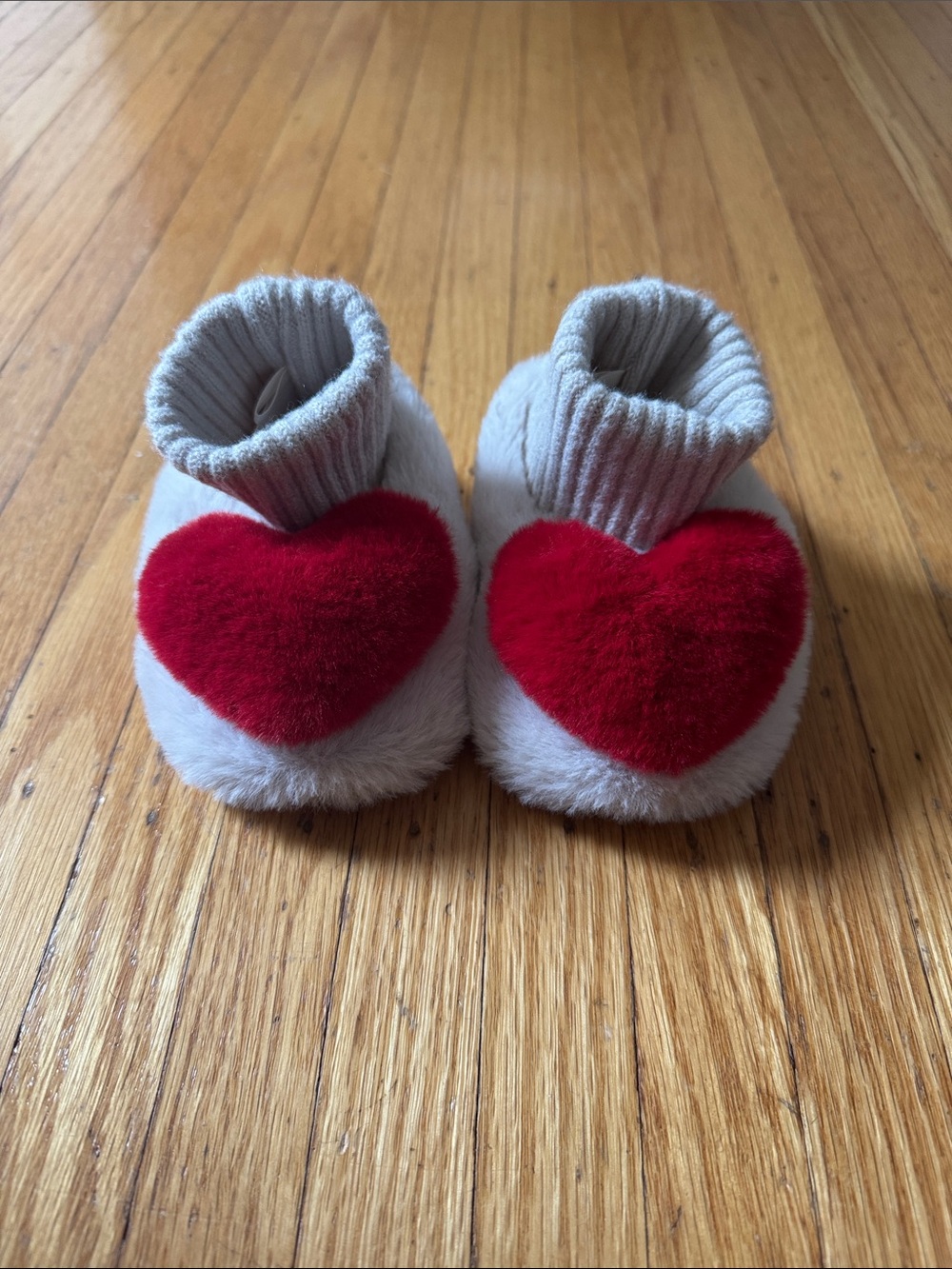 Zara heart slippers